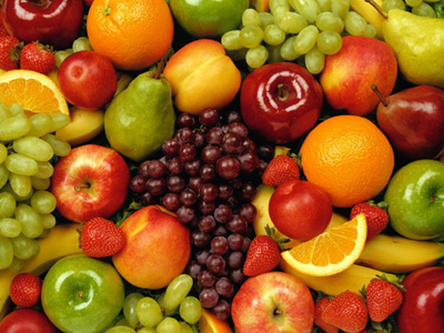 frutas colores
