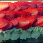 Milhojas de fresas con su chantillí
