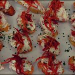 Tosta de jamón iberico con queso