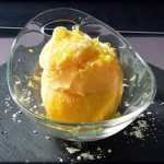 Helado de limón casero