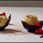 Fresas con ganache de chocolate blanco