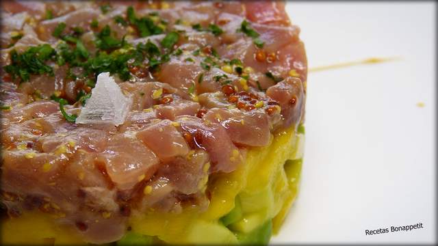 Tartar de atún rojo