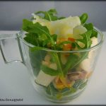 Ensalada de pera, rúcula y Parmesano