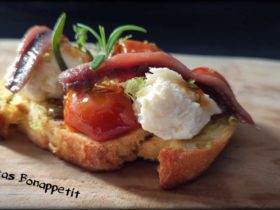 tomate y mozzarella